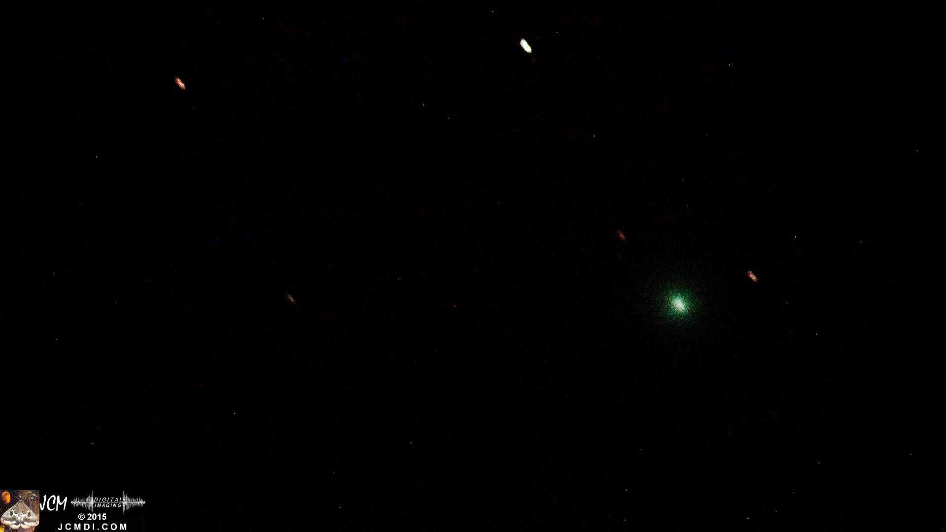 Comet Lovejoy 800mm Celestron with Canon 5D Mk2 10 sec ISO 25600